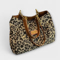 Roxanne | Leopard Canvas Tote