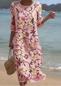 Rebecca | Embroidered Floral Dress