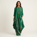 Cariola | Two-Piece Set with Asymmetric Tunic