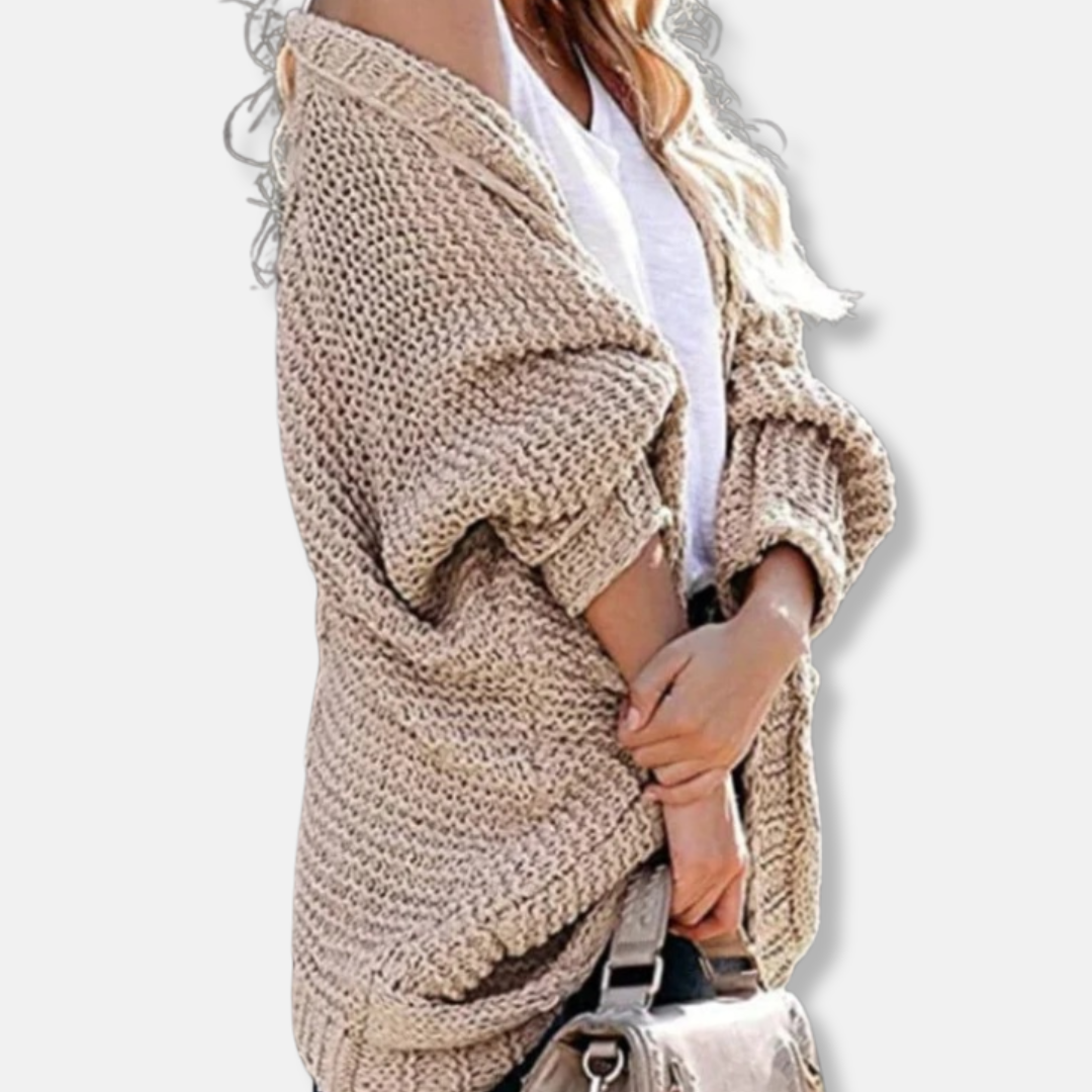 Sarah | Women’s Elegant Knitted Oversized Cardigan