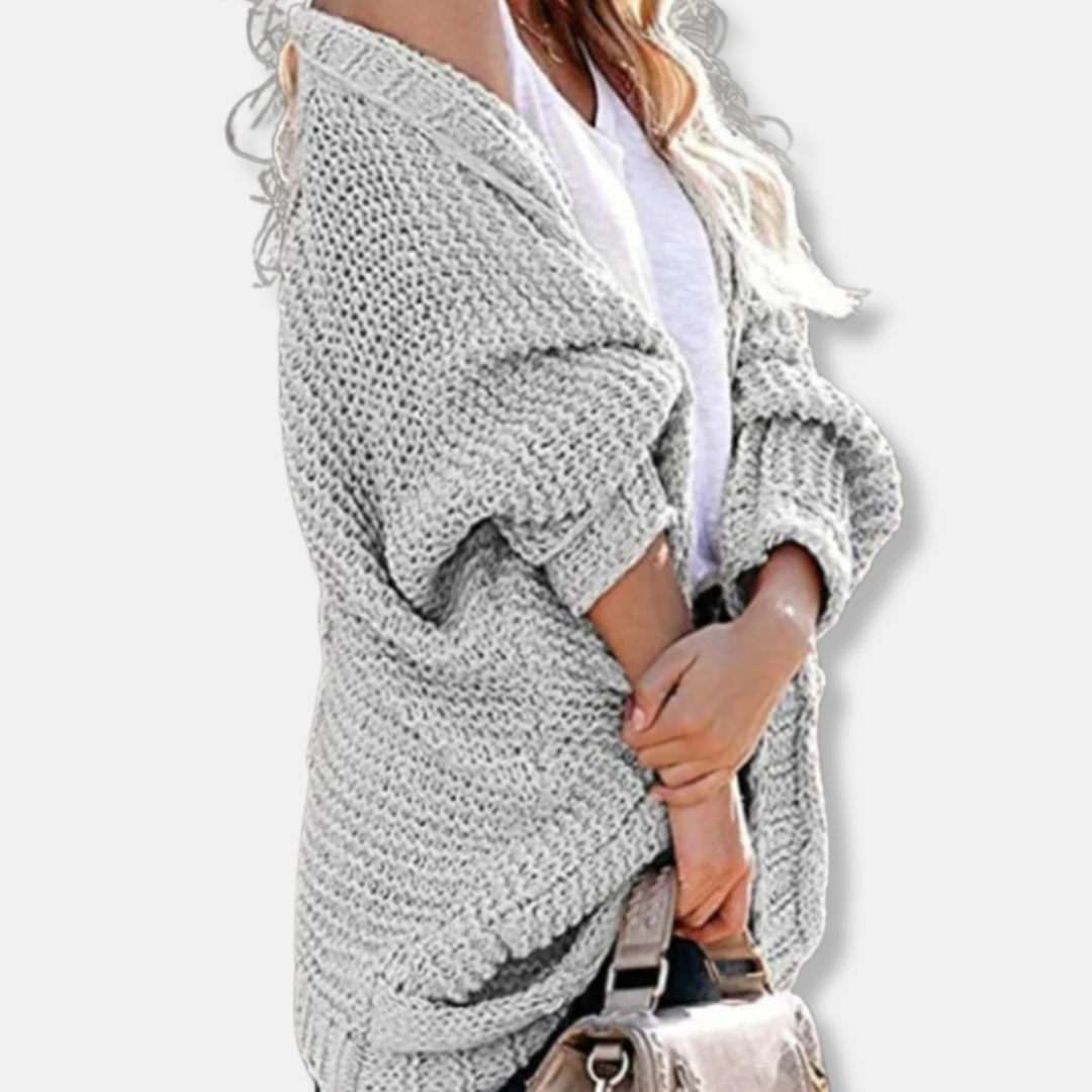 Sarah | Women’s Elegant Knitted Oversized Cardigan