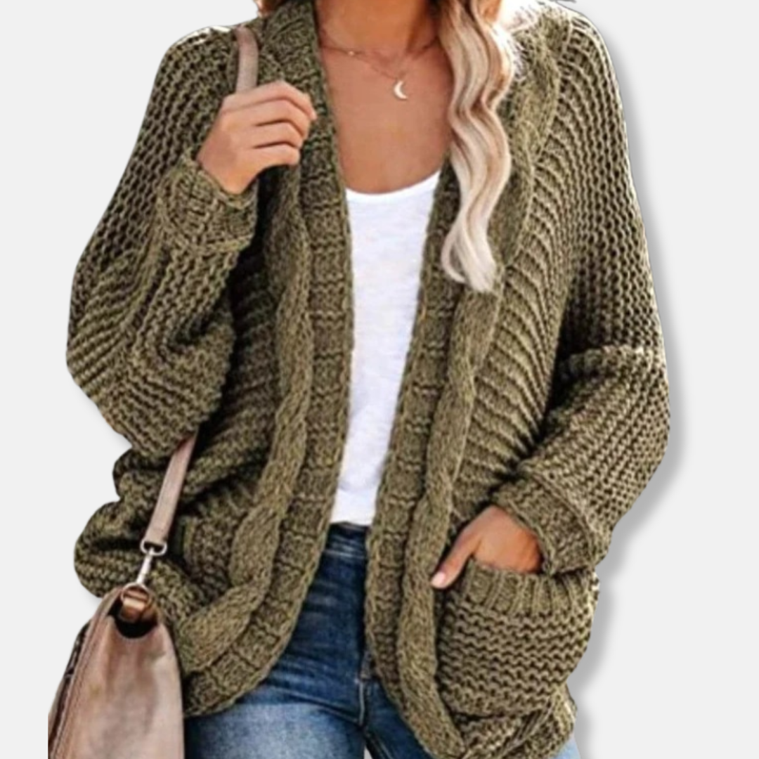 Sarah | Women’s Elegant Knitted Oversized Cardigan