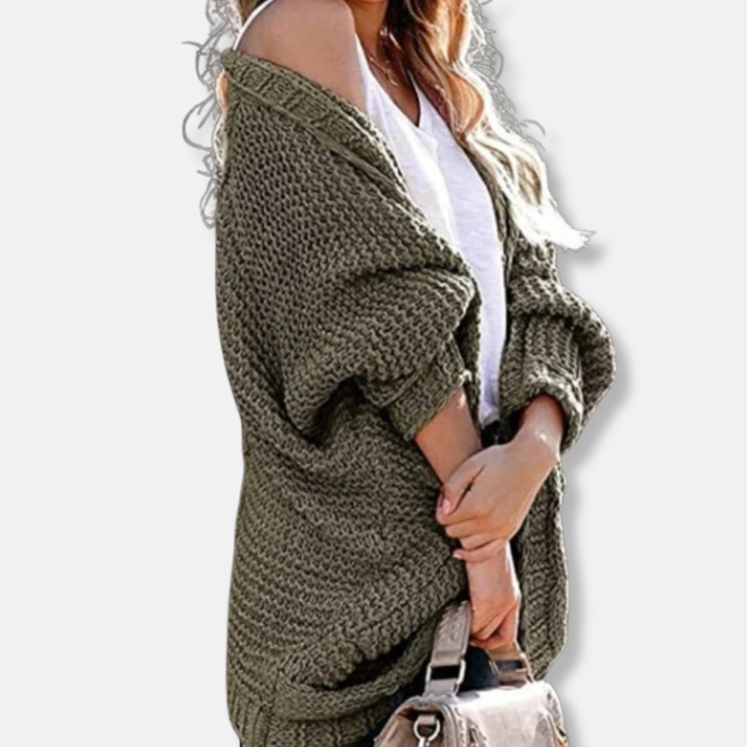 Sarah | Women’s Elegant Knitted Oversized Cardigan