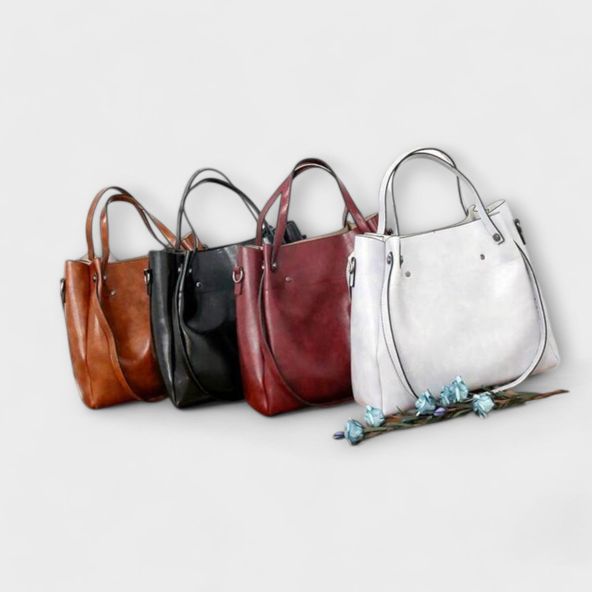 Delphine | 4-Piece Vintage Bag Set