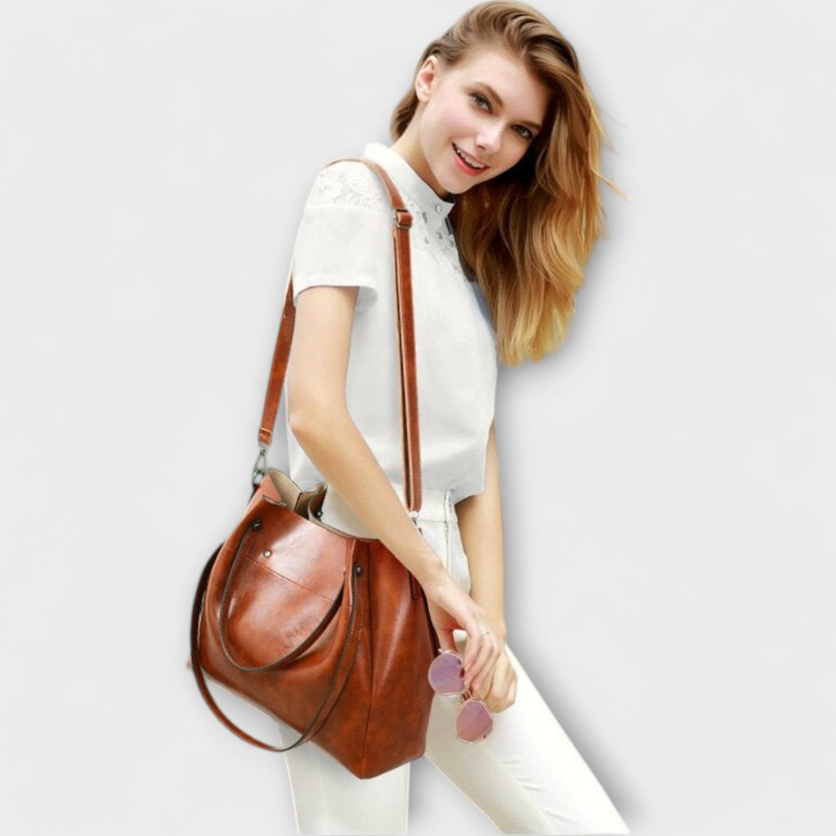 Delphine | 4-Piece Vintage Bag Set