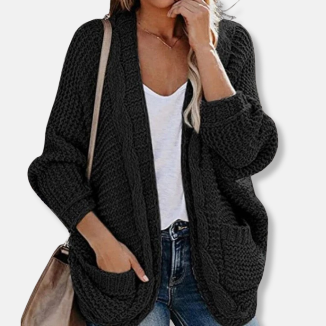 Sarah | Women’s Elegant Knitted Oversized Cardigan