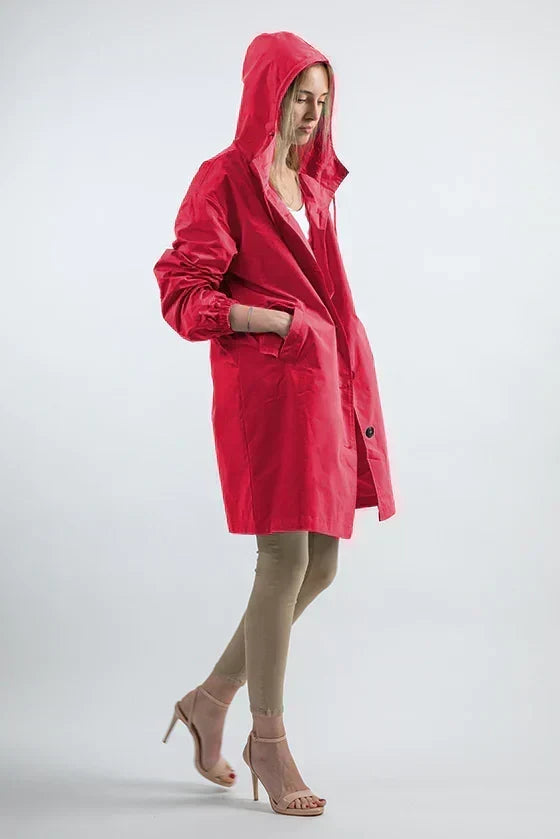 Barbara | Oversized Water-Repellent Windbreaker