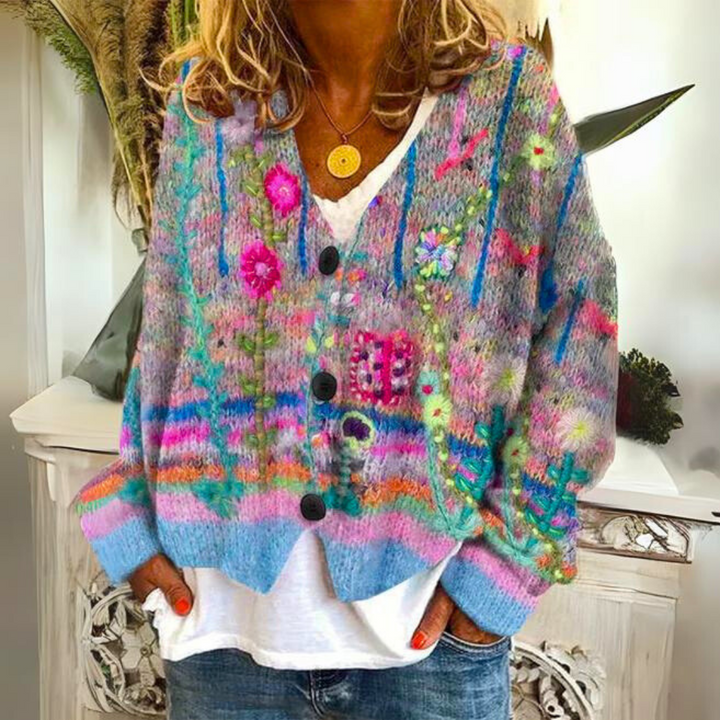 Peyton | Women's Relaxed Knitted Cardigan Jumper