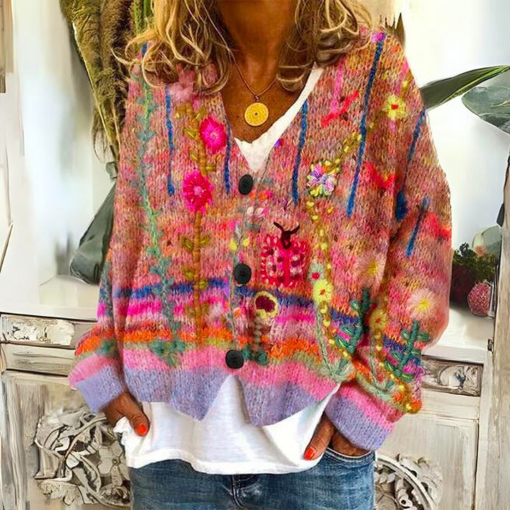 Peyton | Women's Relaxed Knitted Cardigan Jumper