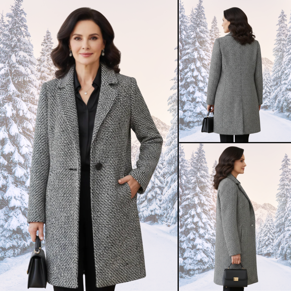 Wendy™ | Long Fabric Coat