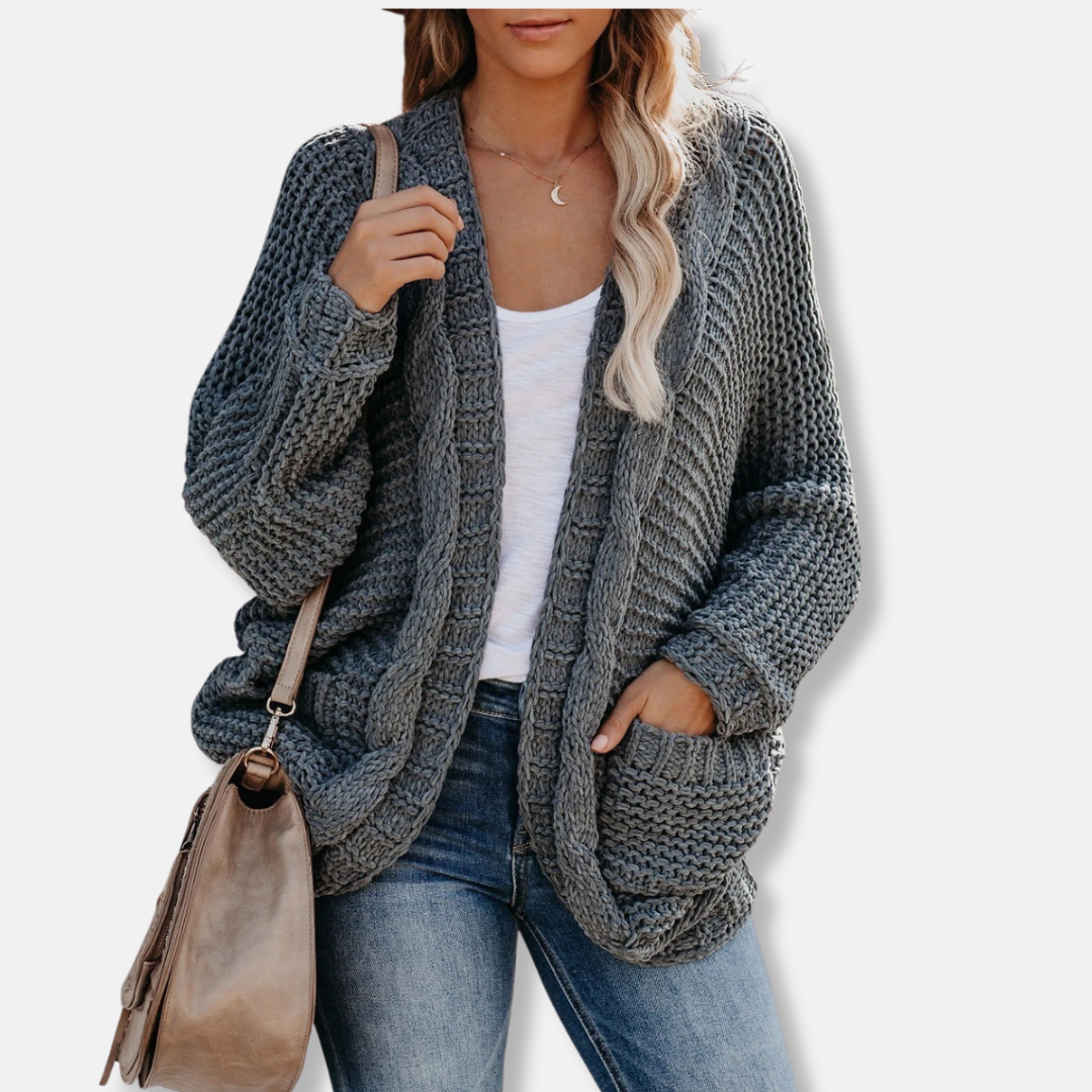 Sarah | Women’s Elegant Knitted Oversized Cardigan