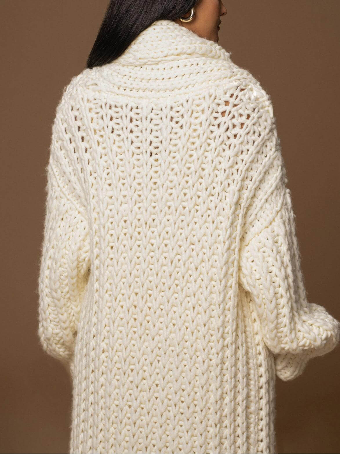 Ivory™| Knit Coat