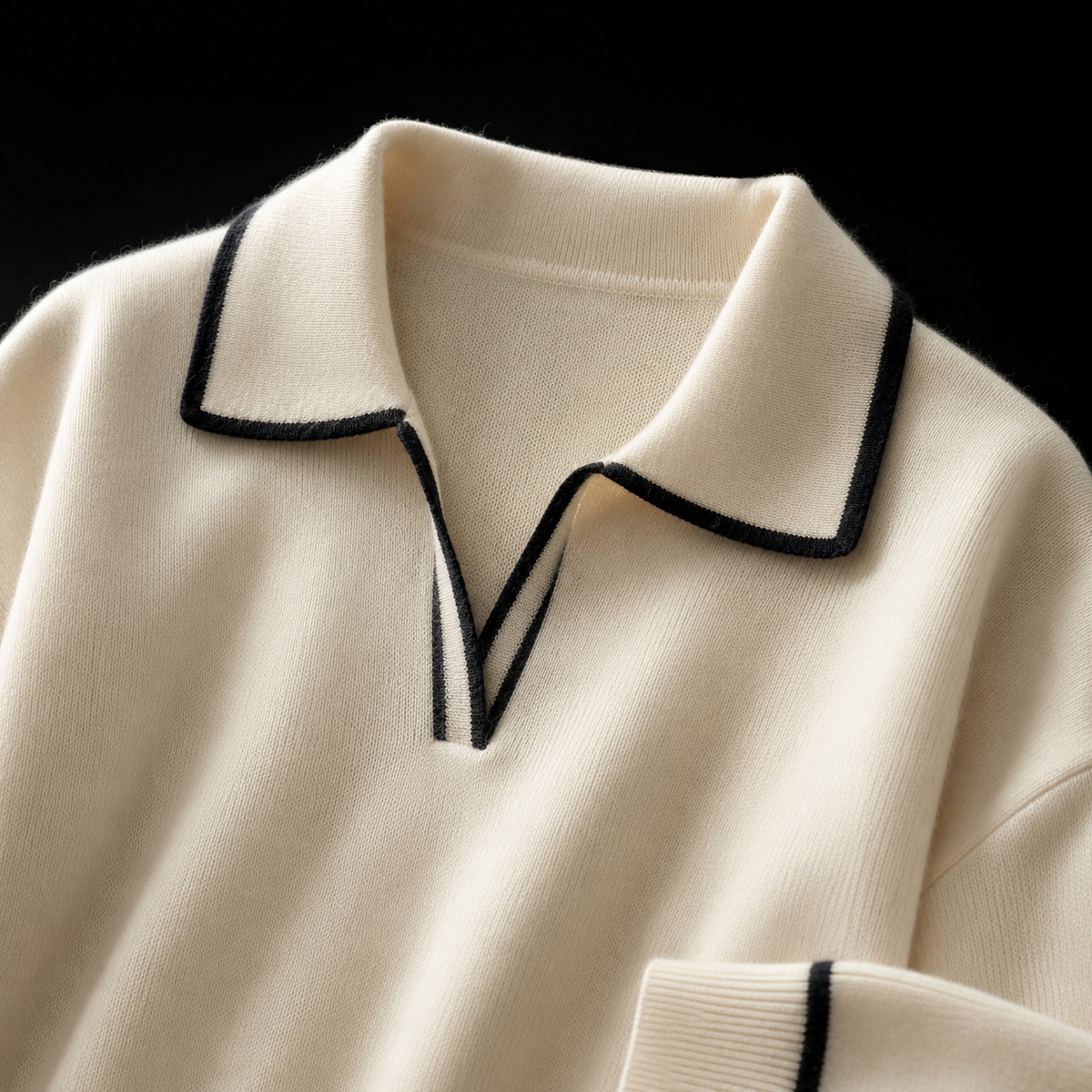 Harrington Ribbed Wide-Leg Lounge Set