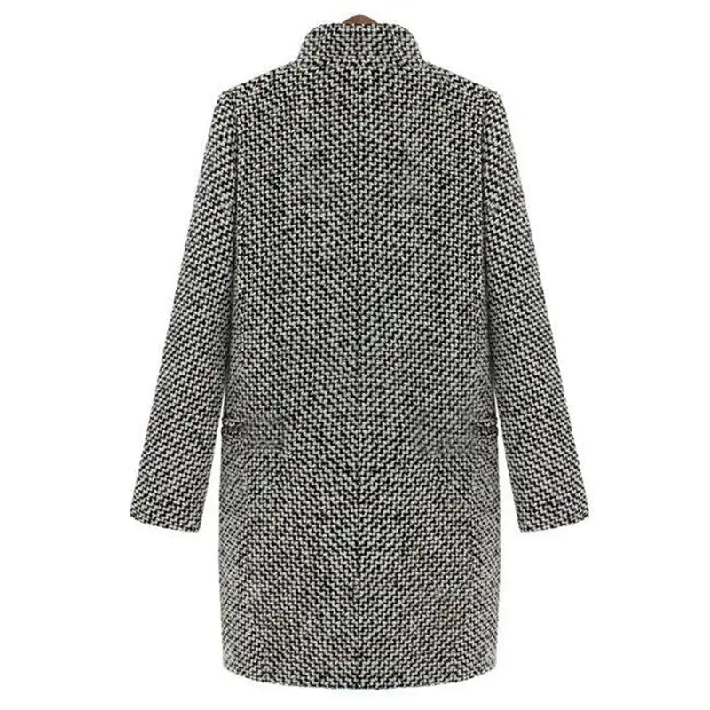 Wendy™ | Long Fabric Coat