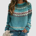 HYDIE ||| RETRO WAVE PATTERN Sweater