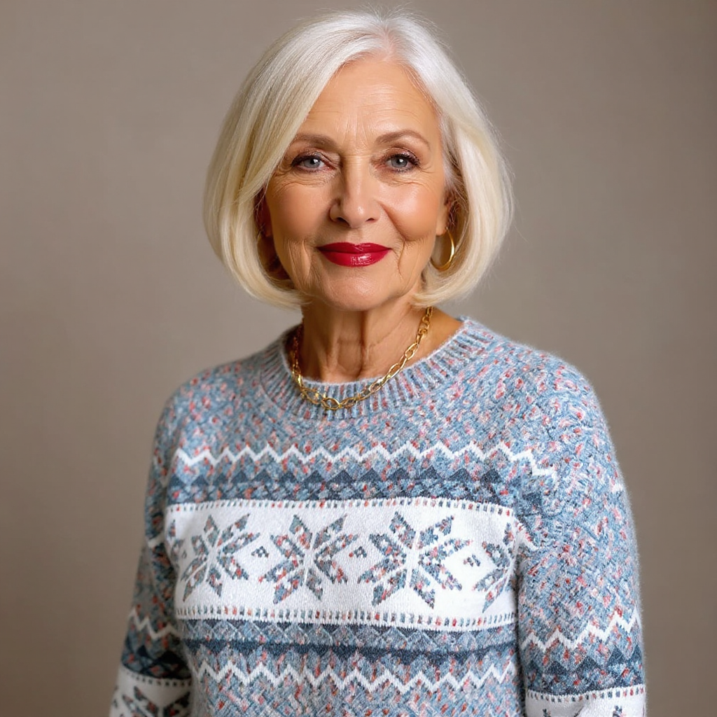 Caroline | Vintage Knit Sweater