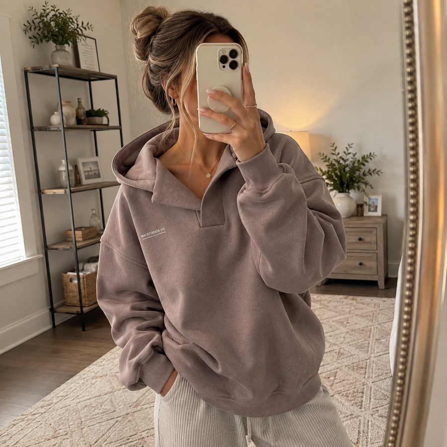 Sienna Vale | Oversized Lounge Hoodie For Women