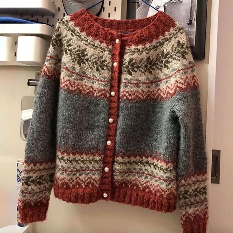 Jessica | Vintage Knit Cardigan