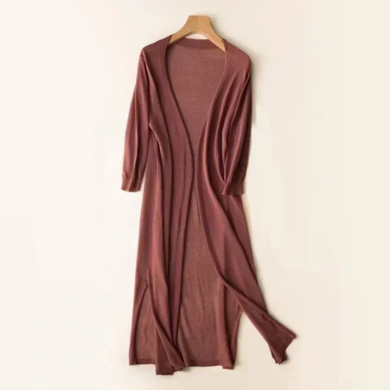 Savannah | Women's Long Lightweight Cardigan