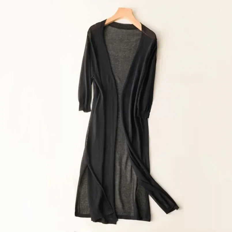 Savannah | Women's Long Lightweight Cardigan