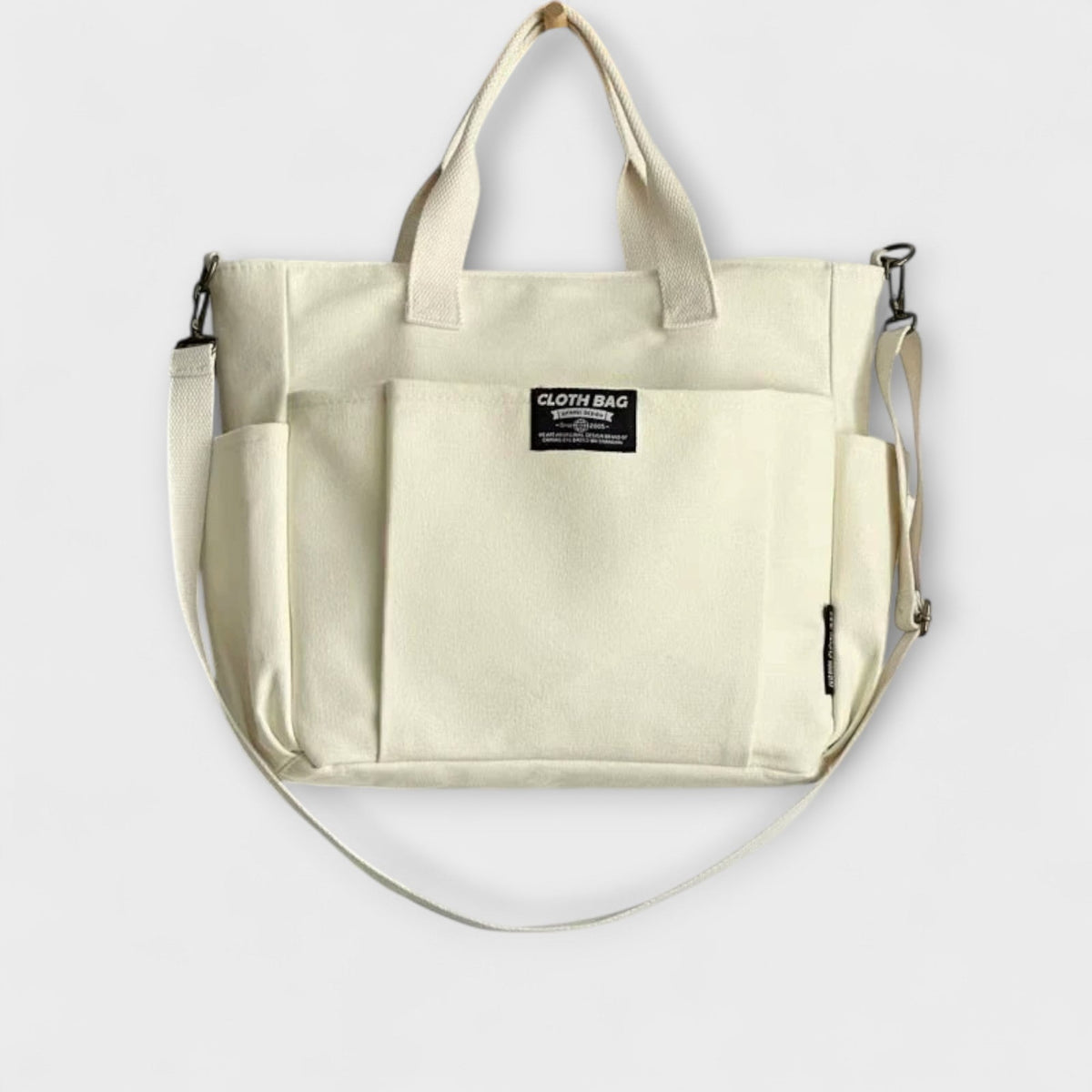 Ines | Minimalist Canvas Tote Bag