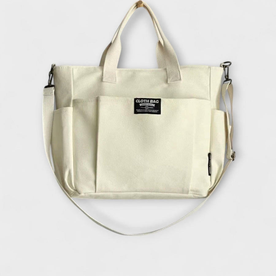 Ines | Minimalist Canvas Tote Bag
