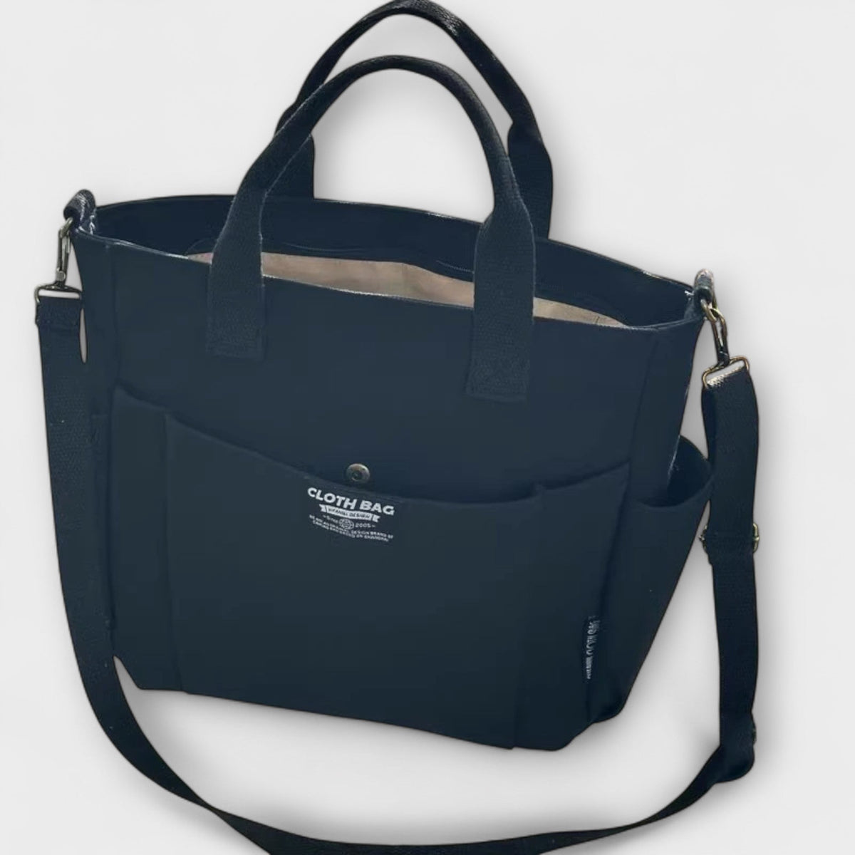 Ines | Minimalist Canvas Tote Bag