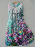 Tessa | Vintage Floral Print Dress