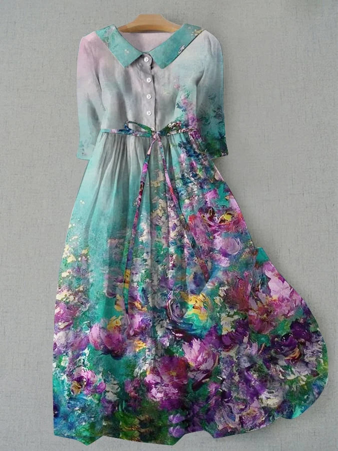 Tessa | Vintage Floral Print Dress