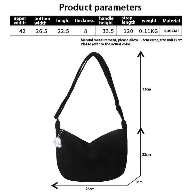 Reese | Cordura Shoulder Bag