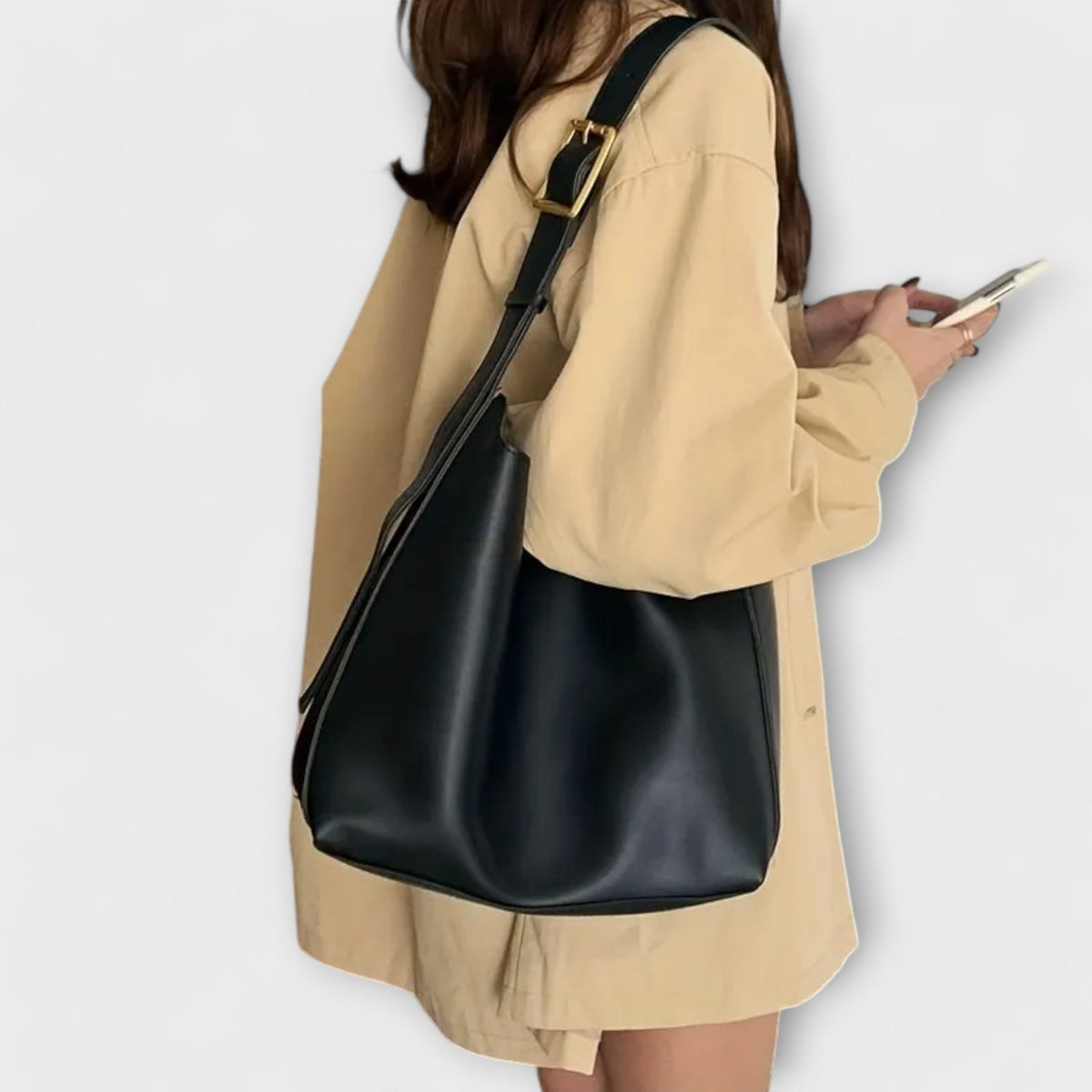 Isabella | Elegant Leather Shoulder Bag
