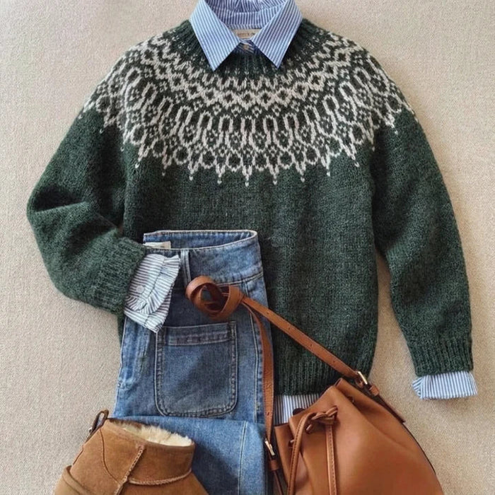 Osvaine™ | Classic Vintage Knit Sweater