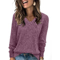 Nalia - Oversized V-Neck Sweater