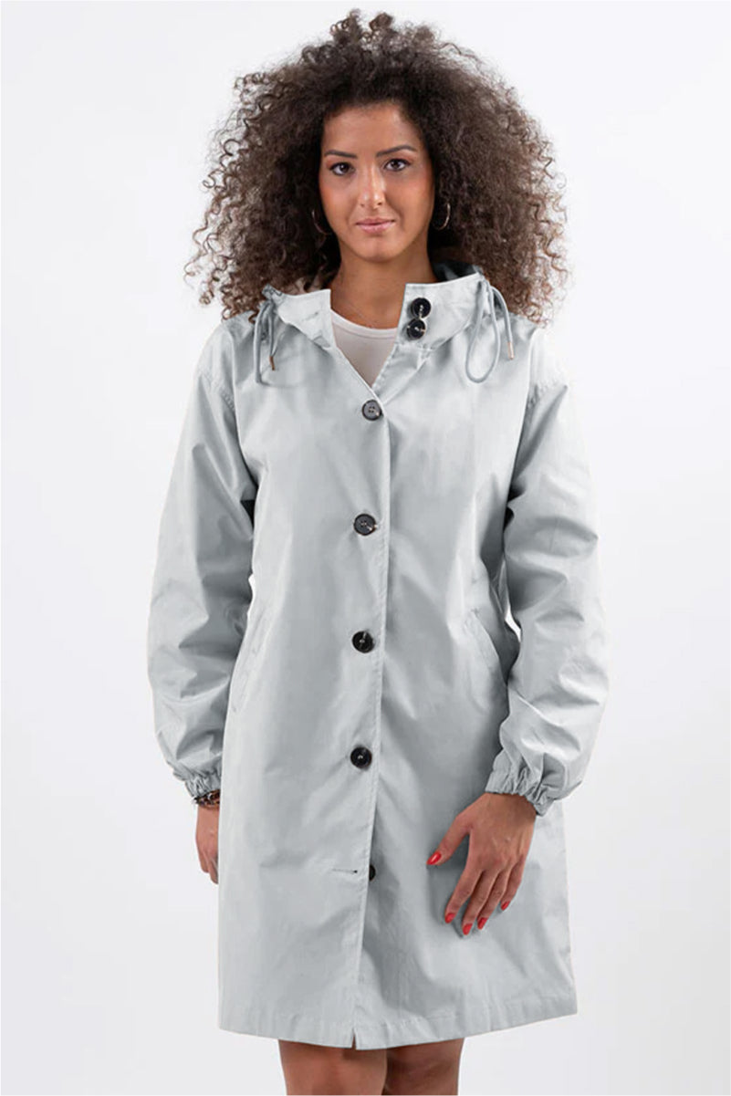 Barbara | Oversized Water-Repellent Windbreaker