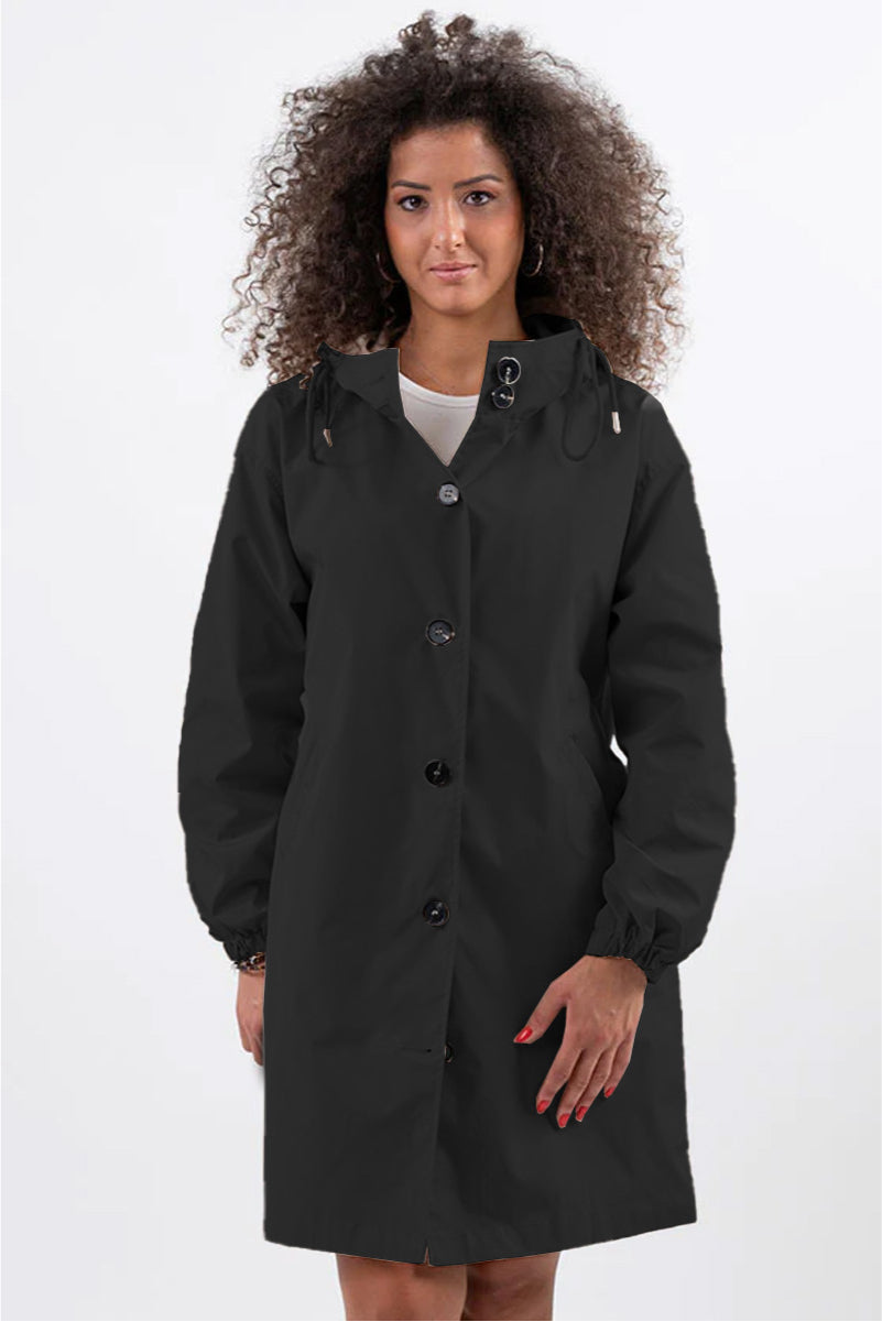 Barbara | Oversized Water-Repellent Windbreaker