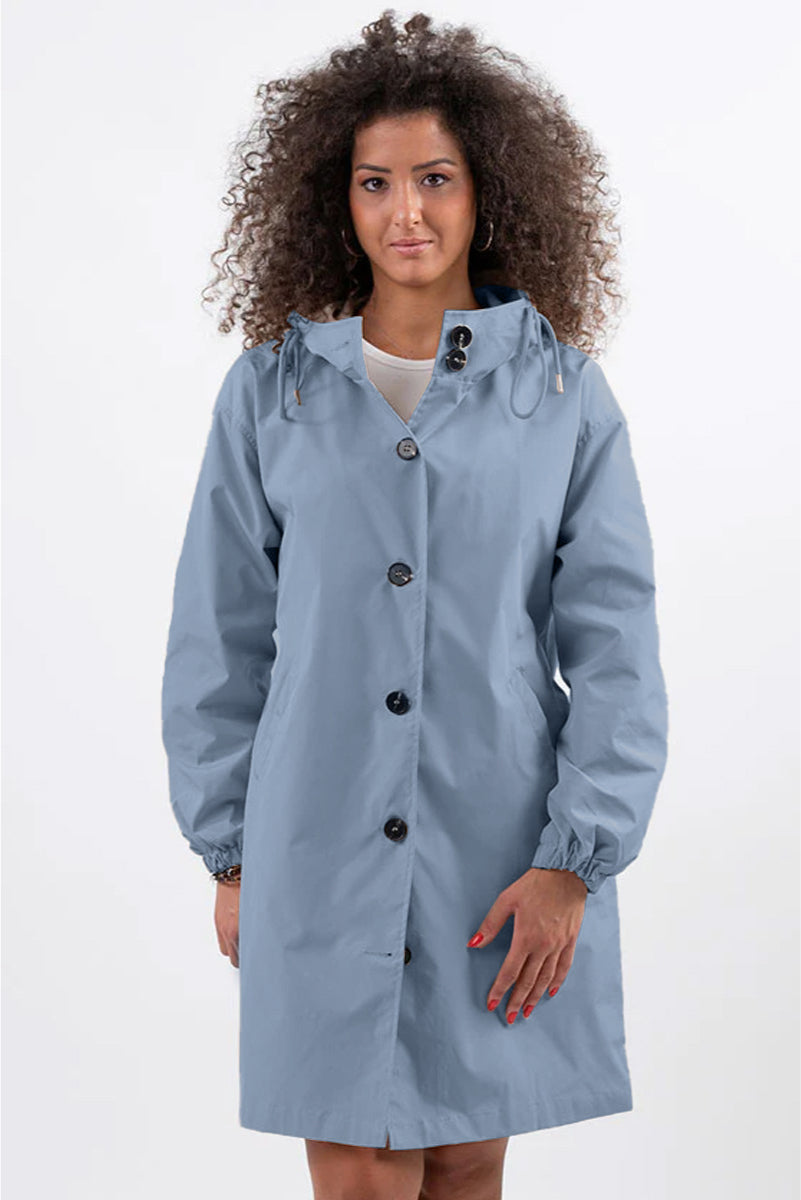 Barbara | Oversized Water-Repellent Windbreaker