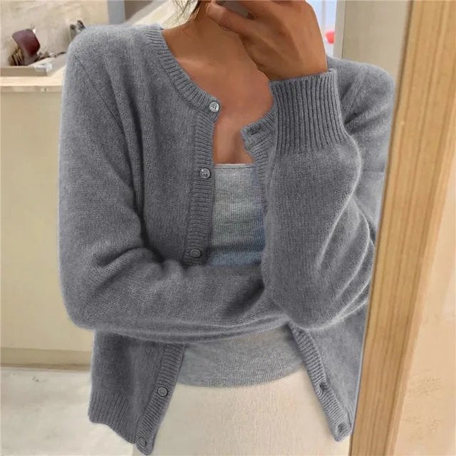 Addison | Women's Classic Knit Cardigan
