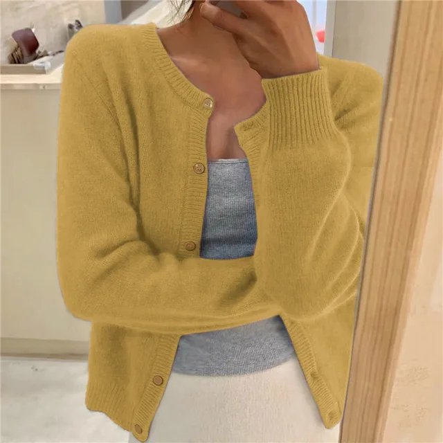 Addison | Women's Classic Knit Cardigan