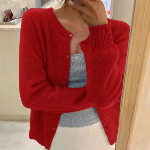Addison | Women's Classic Knit Cardigan